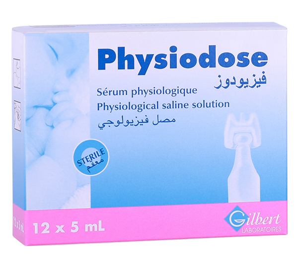 Gilbert Physiodose Sterile Physiological Serum 40 Vegetable Single Doses